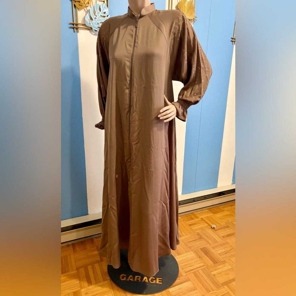 Brown Long Dress / Abaya / Kaftan